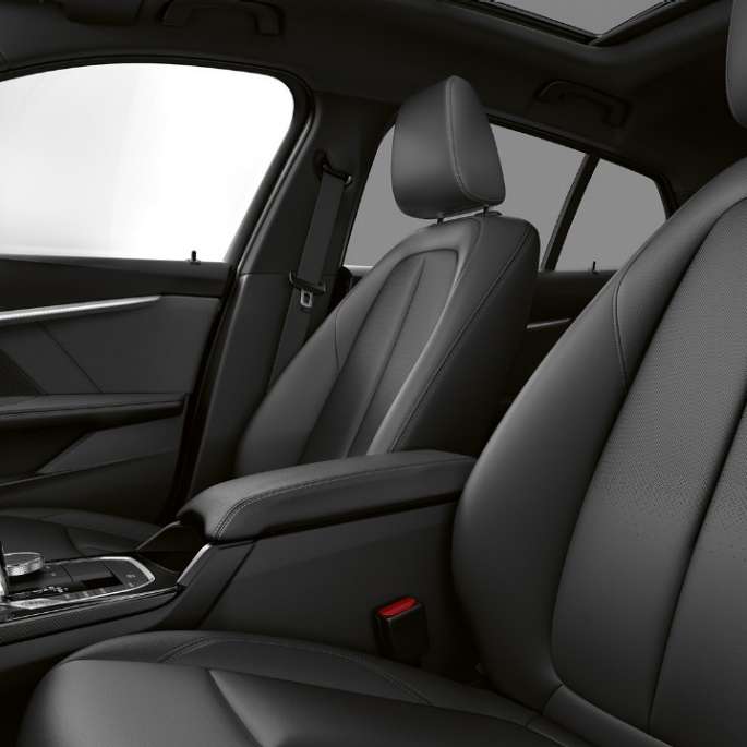 Sitze in Leder 'Dakota'. BMW 1er Modell Luxury, Interieur mit Sitzen in Leder 'Dakota'.