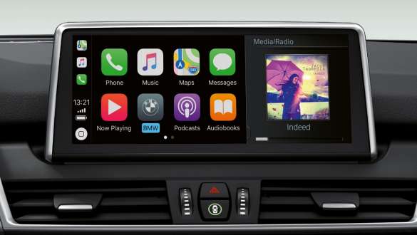 Apple CarPlay® BMW 2er Active Tourer F45 Apple CarPlay® BMW 2er Active Tourer F45 2018 Innenraum