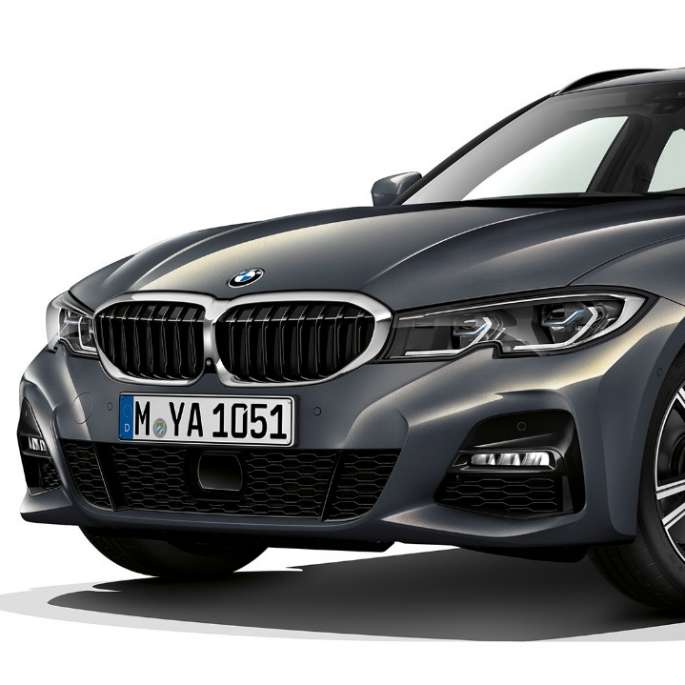 Modell M Sport Dreiviertel-Frontaufnahme BMW 3er Touring, Modell M Sport Dreiviertel-Frontaufnahme