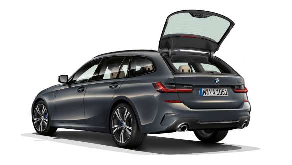 Separat zu öffnende Heckscheibe G21 BMW 3er Touring, Separat zu öffnende Heckscheibe G21