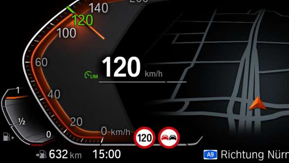 Automatischer Speed Limit Assist BMW 3er Touring, Automatischer Speed Limit Assist