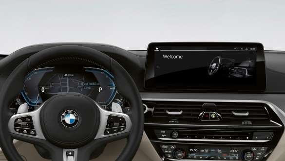 BMW Live Cockpit Professional BMW 5er Limousine G30 Interieur BMW Live Cockpit Professional BMW 5er Limousine G30 Facelift 2020 Interieur Cockpit