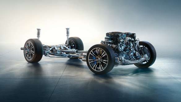 Mild-Hybrid-Technologie BMW 5er Touring G31 Mild-Hybrid-Technologie BMW 5er Touring G31 Facelift 2020 Fahrwerk