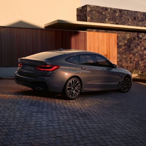 Heckdesign BMW 6er Gran Turismo G32 2020 Heckdesign BMW 6er Gran Turismo 640i xDrive G32 2020 Berninagrau Heckansicht