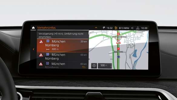 BMW Maps Connected Navigation BMW 6er Gran Turismo G32 2020 BMW Maps Connected Navigation BMW 6er Gran Turismo G32 2020 Interieur