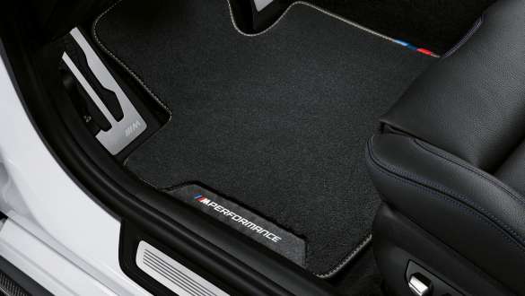 M Performance Fußmatten BMW 6er Gran Turismo G32 2020 M Performance Fußmatten BMW 6er Gran Turismo G32 2020 Nahaufnahme