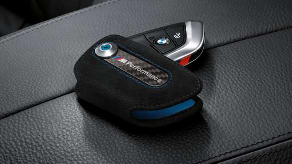 M Performance Schlüsseletui Alcantara/Carbon BMW 6er Gran Turismo G32 2020 M Performance Schlüsseletui Alcantara/Carbon BMW 6er Gran Turismo G32 2020 Nahaufnahme