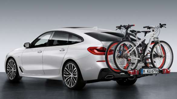 Fahrradheckträger Pro 2.0 BMW 6er Gran Turismo G32 2020 Fahrradheckträger Pro 2.0 BMW 6er Gran Turismo G32 2020 Nahaufnahme