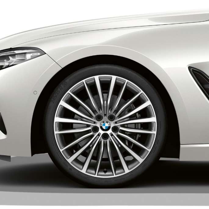19'' Leichtmetallräder Vielspeiche 731 Bicolor G15. BMW 8er Coupé, 19'' Leichtmetallräder Vielspeiche 731 Bicolor G15.