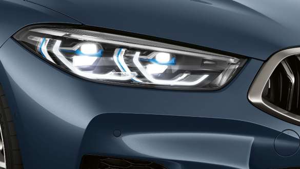 BMW Laserlicht G15. BMW 8er Coupé, Fokus Frontscheinwerfer, BMW Laserlicht G15.