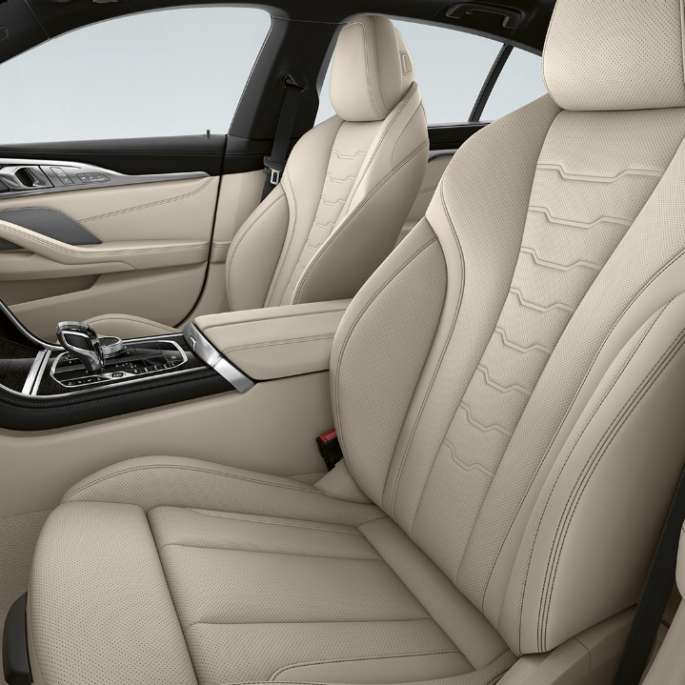 Basismodell Interieurausstattung BMW 8er Gran Coupé, Basismodell Interieurausstattung