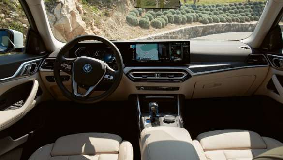 Cockpit BMW i4 G26 2021 Cockpit BMW i4 G26 2021 Innenraum