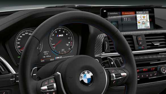 M spezifische Instrumentenkombination BMW M2 Competition F87 M spezifische Instrumentenkombination BMW M2 Competition F87 2018 Hockenheim Silber metallic Innenraum