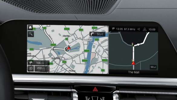 BMW Live Cockpit Professional BMW 3er Limousine M Automobile G80 G20 BMW 3er Limousine M Automobile G80 G20 BMW Live Cockpit Professional Control Display Innenraum
