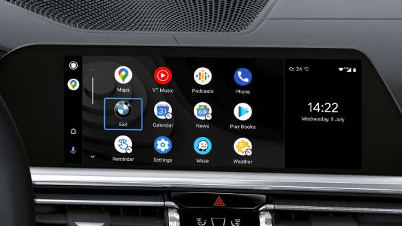 Smartphone Integration BMW 3er Limousine M Automobile BMW 3er Limousine M Automobile G80 G20 Smartphone Integration Control Display Innenraum