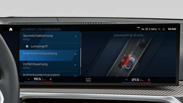 Driving Assistant Professional BMW 3er Limousine M Automobile G80 G20 BMW 3er Limousine M Automobile G80 G20 Driving Assistant Professional Control Display Innenraum