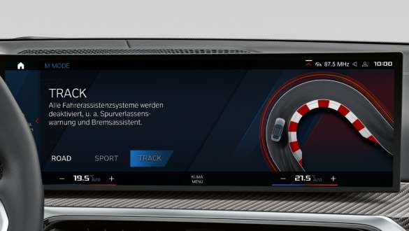 M spezifische Instrumentenkombination BMW 3er Limousine M Automobile G80 BMW 3er Limousine M Automobile G80 M spezifische Instrumentenkombination