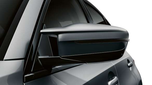 M Außenspiegel BMW M340i xDrive Limousine G20 BMW M340i xDrive Limousine G20 BMW Individual Frozen Pure Grey metallic M Außenspiegel schwarz hochglänzend