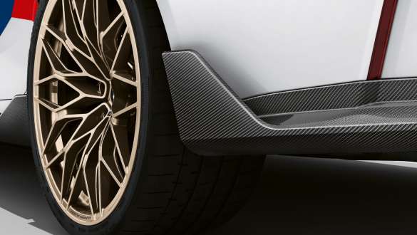 M Performance Heck-Winglet Carbon BMW M3 CS G80 BMW M3 CS G80 M Performance Heck-Winglet Carbon Nahaufnahme