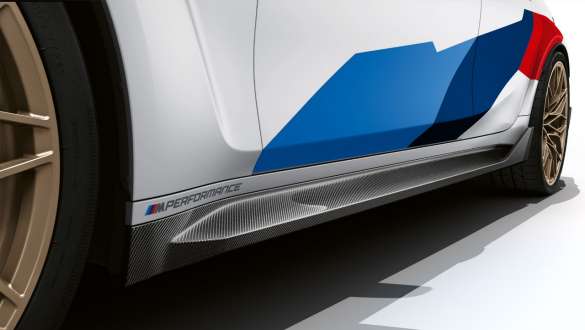 M Performance Seitenschwellereinsatz Carbon BMW M3 CS G80 BMW M3 CS G80 M Performance Seitenschwellereinsatz Carbon Nahaufnahme