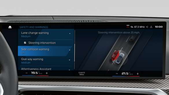 Driving Assistant Professional BMW 3er Limousine M Automobile G80 G20 BMW 3er Limousine M Automobile G80 G20 Driving Assistant Professional Control Display Innenraum