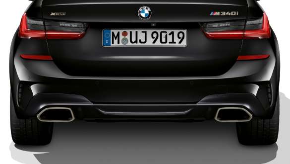 Exklusive Endrohrblenden G21 BMW M340i xDrive Touring, Exklusive Endrohrblenden G21