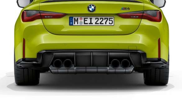 Heckdesign BMW M4 Competition Coupé G82 2020 BMW M4 Competition Coupé G82 2020 Heckdesign Heckansicht