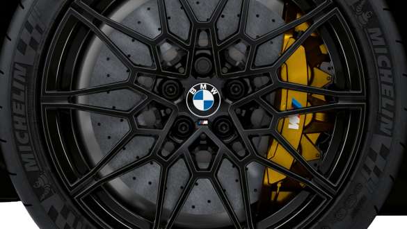 M Carbon-Keramik-Bremse BMW M4 Coupé G82 2020 BMW M4 Coupé G82 2020 M Carbon-Keramik-Bremse Nahaufnahme