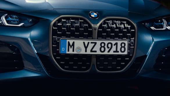 M Nierenrahmen in Ceriumgrau BMW M440i xDrive Coupé G22 2020 BMW M440i xDrive Coupé G22 2020 M Nierenrahmen in Ceriumgrau Frontansicht