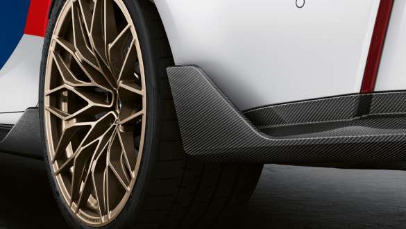 M Performance Heck-Winglet Carbon BMW M4 Coupé G82 2020 BMW M4 Coupé G82 2020 M Performance Heck-Winglet Carbon Nahaufnahme