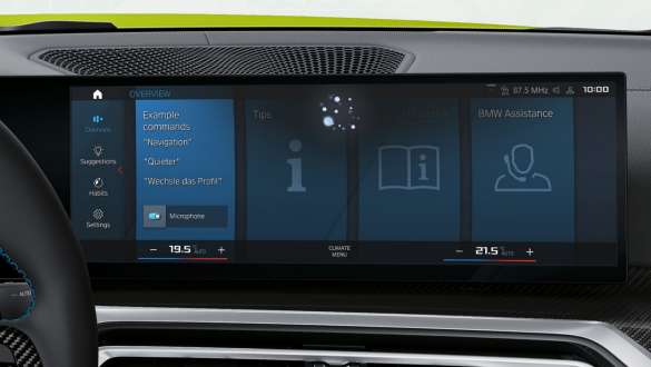 Intelligent Personal Assistant BMW 4er Coupé M Automobile G82 G22 BMW 4er Coupé M Automobile G82 G22 Intelligent Personal Assistant