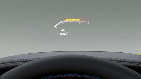 BMW Head-Up Display BMW 4er Coupé M Automobile G82 G22 BMW 4er Coupé M Automobile G82 G22 BMW Head-Up Display