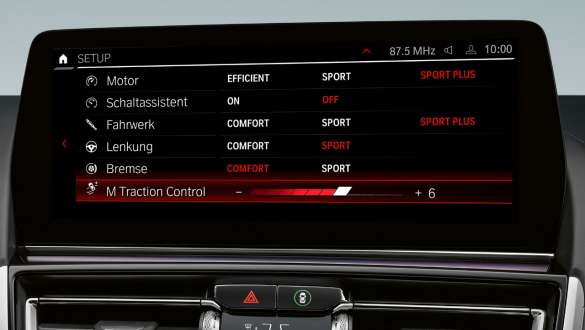 M Setup BMW 8er Coupé M Automobile F92 LCI Facelift 2022 BMW 8er Coupé M Automobile F92 LCI Facelift 2022 M Setup Control Display