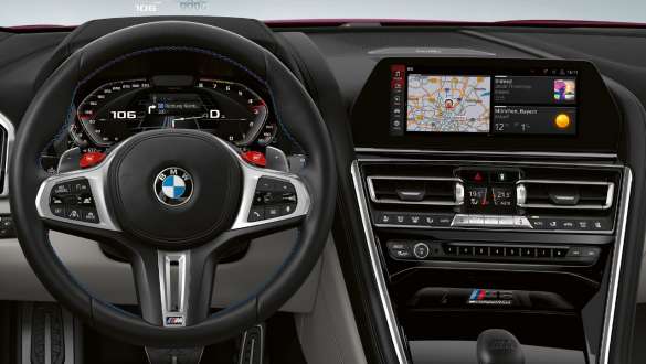 M spezifische Instrumentenkombination BMW M8 Competition Gran Coupé M spezifische Instrumentenkombination BMW M8 Competition Gran Coupé F93 2020 Cockpit