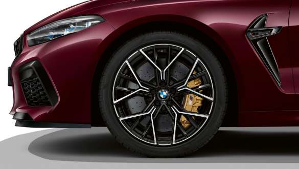 M Leichtmetallräder BMW M8 Competition Gran Coupé M Leichtmetallräder BMW M8 Competition Gran Coupé F93 2020 BMW Individual Ametrin metallic Seitenansicht