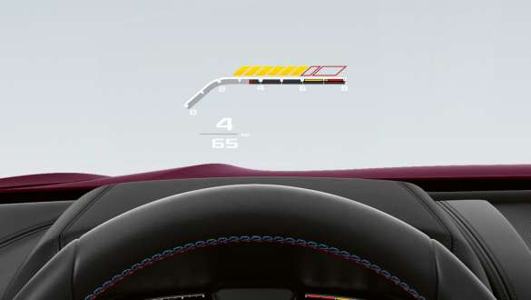 M spezifisches Head-Up Display BMW 8er Gran Coupé M Automobile M spezifisches Head-Up Display BMW 8er Gran Coupé M Automobile F93 2020