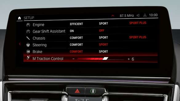 M Setup BMW 8er Gran Coupé M Automobile F93 LCI Facelift 2022 BMW 8er Gran Coupé M Automobile F93 LCI Facelift 2022 M Setup Control Display