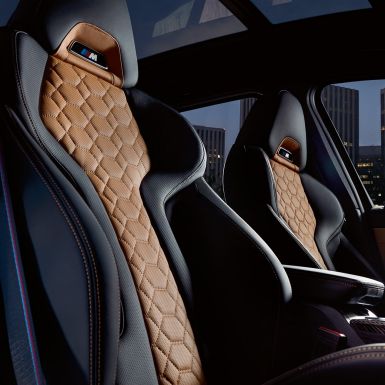 BMW X3 M Competition SUV, M Sportsitze F97. BMW X3 M Competition SUV, Interieur, M Sportsitze in Leder 'Merino' mit Alcantara F97.