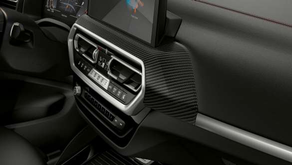 Interieurleisten BMW X4 M40i M40d G02 LCI 2021 BMW X4 M40i M40d G02 LCI 2021 Facelift Interieurleisten 'Carbon Fibre'