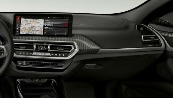Interieurleisten 'Carbon Fibre' BMW X4 M Competition F98 LCI Facelift 2021 BMW X4 M Competition F98 LCI Facelift 2021 Interieurleisten 'Carbon Fibre' Innenraum
