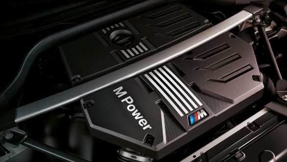BMW M TwinPower Turbo Reihen-6-Zylinder Benzinmotor BMW X4 M Competition F98 LCI 2021 BMW X4 M Competition F98 LCI Facelift 2021 BMW M TwinPower Turbo Reihen-6-Zylinder Benzinmotor Nahaufnahme