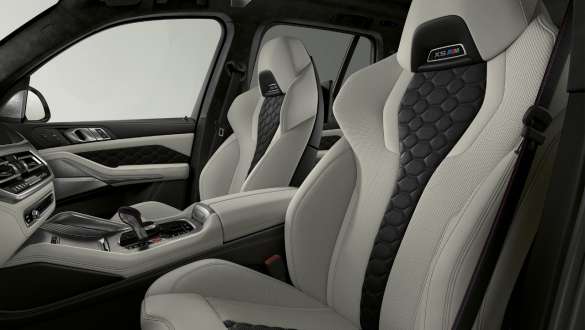 M Multifunktionssitze im BMW X5 M Competition F95 M Multifunktionssitze in Vollleder 'Merino' BMW X5 M Competition F95 2020 SUV Interieur