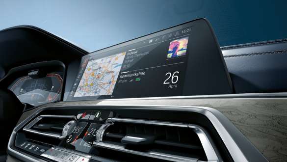 BMW X7 M Automobil mit BMW Live Cockpit Professional G07 2019 BMW X7 M Automobil mit BMW Live Cockpit Professional G07 2019
