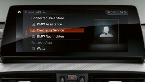 Concierge Service BMW X2 F39 Concierge Service BMW X2 2020 F39 Interieur