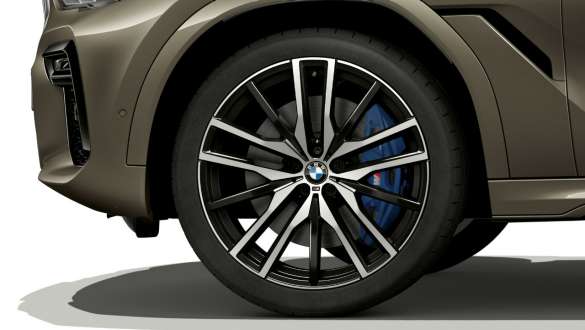 22“ M Leichtmetallräder Doppelspeiche 742 M Jetblack mit Mischbereifung BMW X6 G06 2019 22“ M Leichtmetallräder Doppelspeiche 742 M Jetblack mit Mischbereifung BMW X6 G06 2019