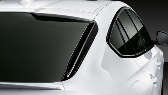 M Performance Heckfinnen Schwarz hochglänzend BMW X6 G06 2019 M Performance Heckfinnen Schwarz hochglänzend BMW X6 G06 2019