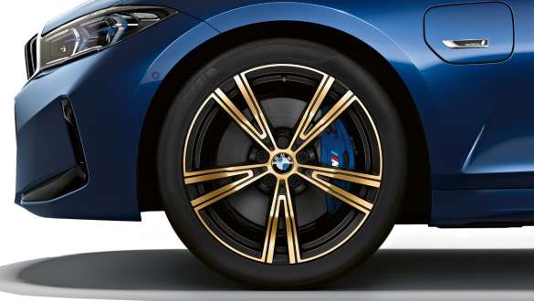 Jantes BMW 19" en alliage léger, à doubles rayons 793 Bicolor BMW Série 3 Touring LCI G21, jantes BMW 19" en alliage léger, à doubles rayons 793 Bicolor