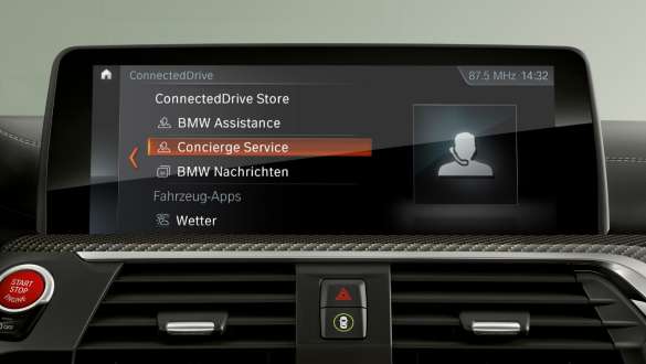 BMW Intelligent Personal Assistant G15. BMW Série 8 Coupé, Control Display avec BMW Intelligent Personal Assistant G15.