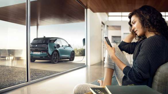 eDrive Remote Services de l'application BMW Connected eDrive Remote Services dans l'application BMW Connected sur smartphone