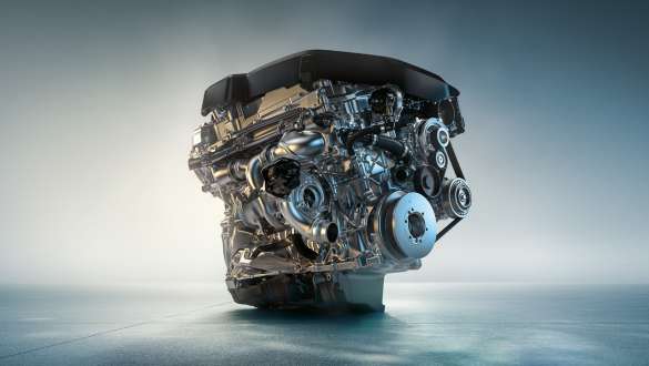 Moteur 6 cylindres BMW M TwinPower Turbo de la BMW M340i xDrive Berline G20 2020 Vue en gros plan de la BMW M340i Berline G20 2020 avec moteur 6 cylindres BMW M TwinPower Turbo